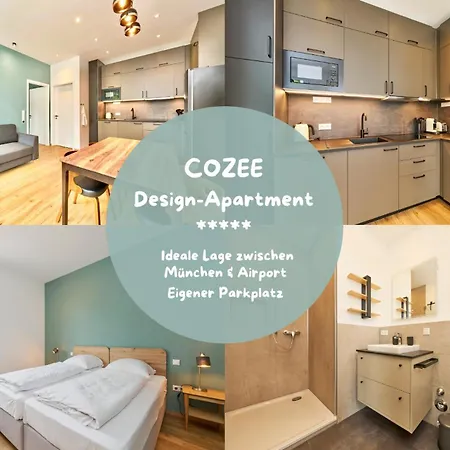 Apartment Cozee - Moderne Design-apartments I Parkplatz I Ideal Fuer Muenchen & Flughafen Muc