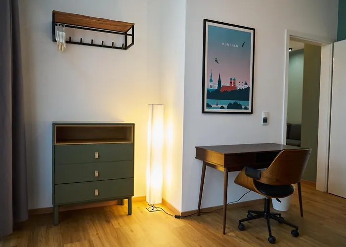 Lejlighed Cozee - Design-wohnung Mit Parkplatz Zwischen Muenchen Und Flughafen Muc Ismaning