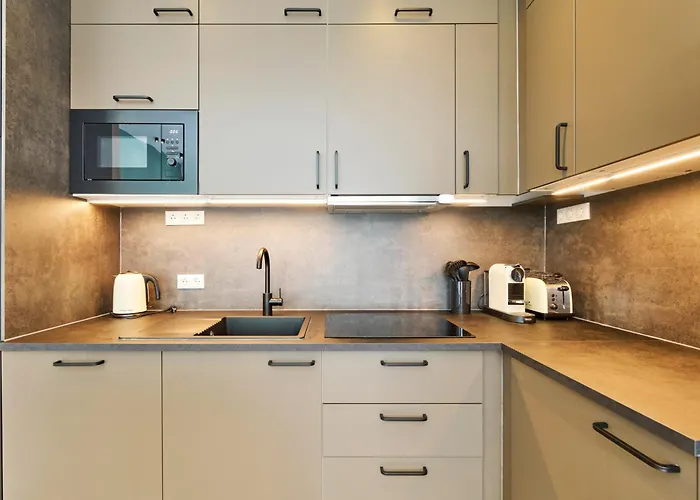 Lejlighed Cozee - Design-wohnung Mit Parkplatz Zwischen Muenchen Und Flughafen Muc Ismaning