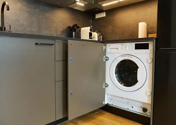 Daire Cozee - Design-wohnung Mit Parkplatz Zwischen Muenchen Und Flughafen Muc Ismaning